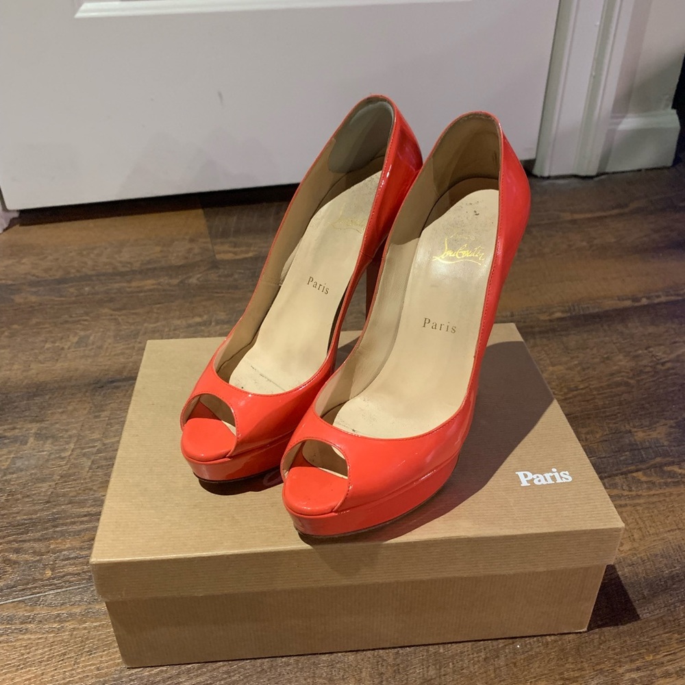 Christian Louboutin Banana 140 Patent Calf